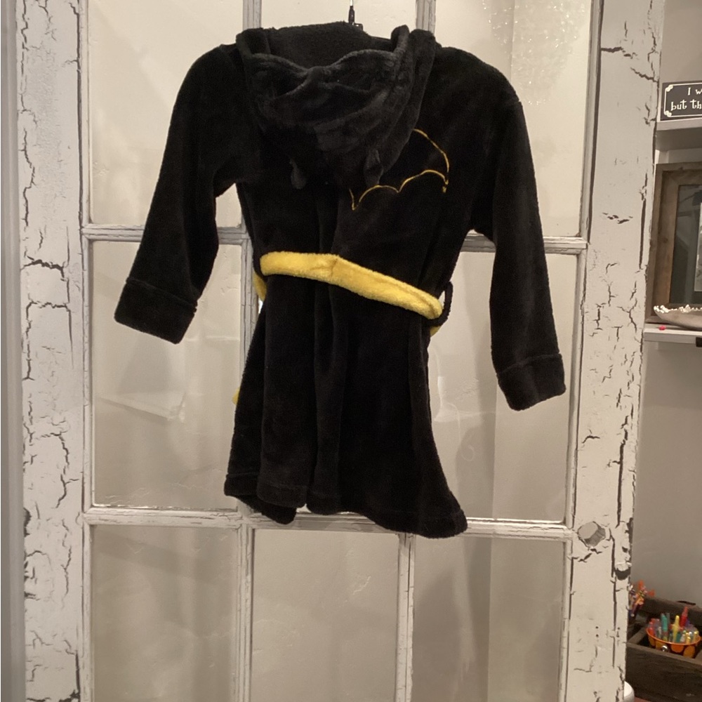 DC Comics Boys Batman Hooded Robe Size 5T - Picture 2 of 5